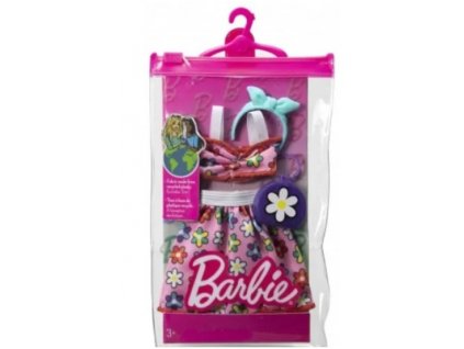 Barbie Obleček Květinový outfit