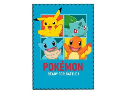 Deka Pokémon Ready for Battle! modrá Nové