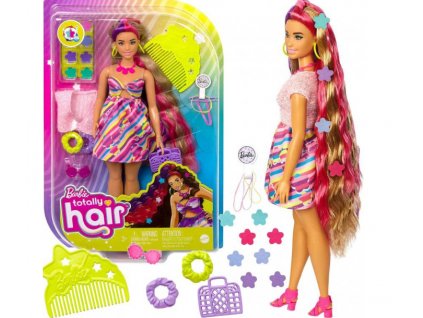 Barbie Totally Hair Fantastické vlasové kreace květinová