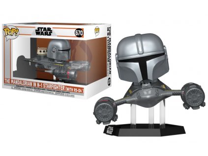 Funko Pop! 670 Mandalorian in N1 Starfighter