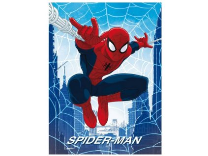 Flanelová deka Marvel Spiderman 110x150cm