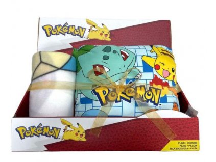 Set Pokémon deka a polštář Tým