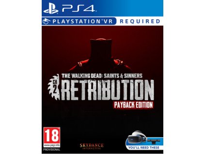 PS4 The Walking Dead Saints and Sinners Chapter 2 Retribution Payback Edition VR