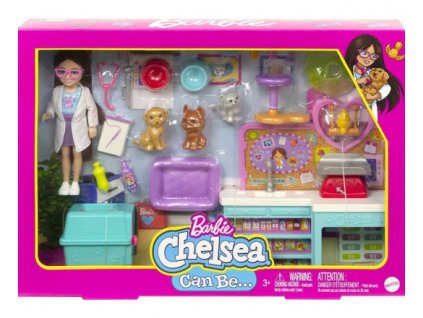 Barbie Chelsea Veterinářka