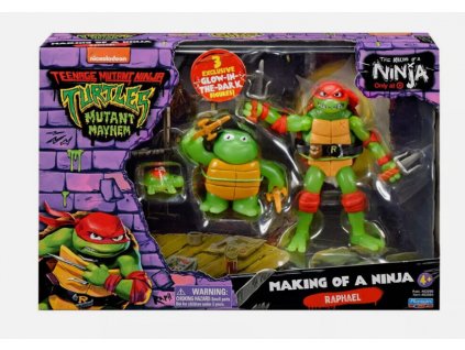 Figurka Teenage Mutant Ninja Turtles Raphael Evolution 3ks