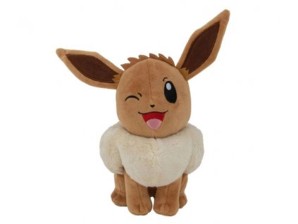 Plyšová hračka Pokémon Eevee mrkající 20cm