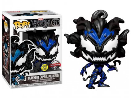 Funko Pop! 676 Venom April Parker Glows in the Dark
