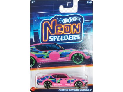 Hot Wheels Neon Speeders Nissan Skyline 2000GTR