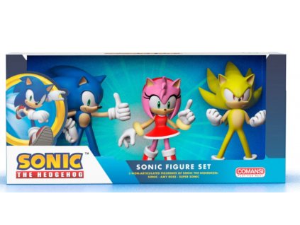 Sada figurek Sonic a přátelé 3ks