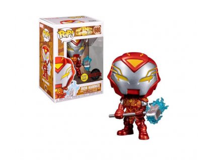 Funko Pop! 680 Marvel Infinity Warps Iron Hammer Glows in the dark