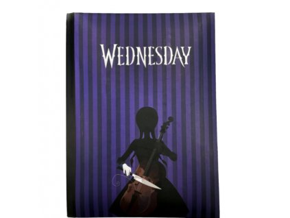 Zápisník Wednesday Cello A5