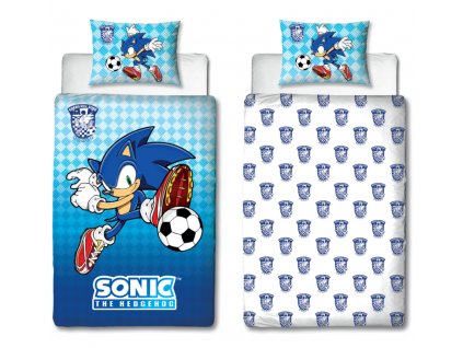 Povlečení Ježek Sonic Fotbal