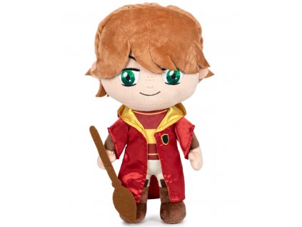 Plyšová hračka Harry Potter Ron Weasley Famfrpál 29cm