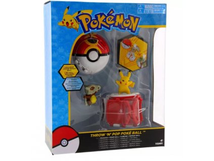 Set Pokémon Pokéball Pikachu a Cubone