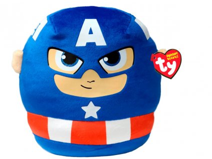 Plyšová hračka Squishaboo TY Captain America 24cm