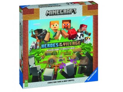 Desková hra Minecraft Heroes of the village EN