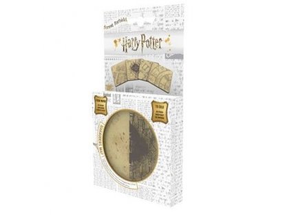 Set podtácků Harry Potter Pobertův plánek