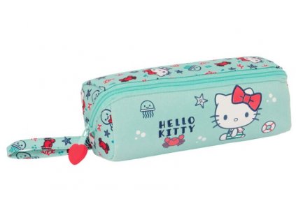 Kulatý penál Hello Kitty moře