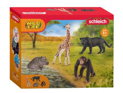 Schleich 72162 Divoká zvířata 4ks