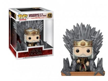 Funko Pop! 12 House of the Dragons Viserys on The Iron Throne