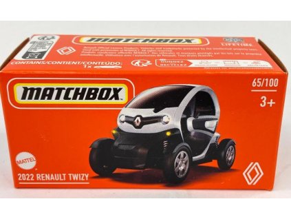 Matchbox 2022 Renault Twizy bílý Box