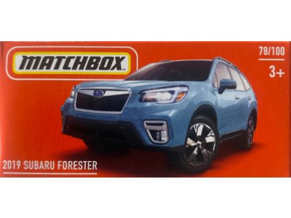 Matchbox 2019 Subaru Forester modré Box