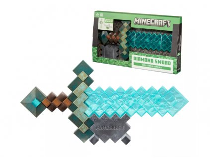 Sběratelská replika Minecraft diamantový meč