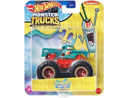 Hot Wheels Monster Trucks Spongebob Plankton