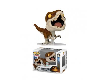 Funko Pop! 1218 Jurassic World 3 Atrociraptor Tiger