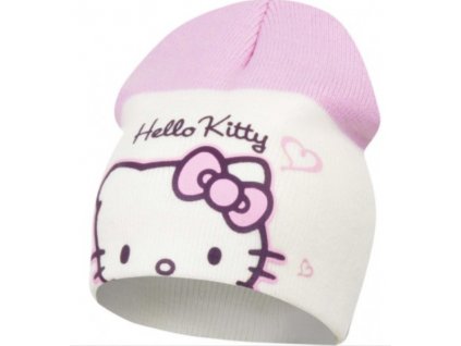 Dětská čepice Hello Kitty sv.růžová vel.48