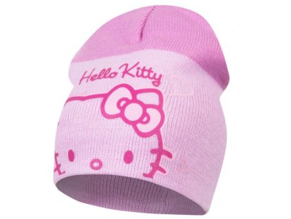 Dětská čepice Hello Kitty tm.růžová vel.48