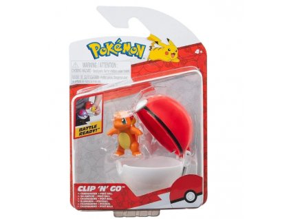 Pokemon Clip N Go Charmander a Pokeball V2