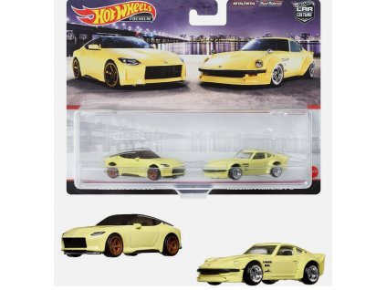 Hot Wheels Premium Nissan Z Proto a Nissan Fairlady