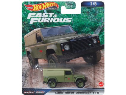 Hot Wheels Premium Fast and Furious Land Rover Defender 110