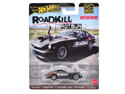 Hot Wheels Premium Roadkill Custom 71 Datsun 240Z Rotsun