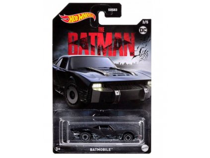 Hot Wheels Batman Batmobile černošedé