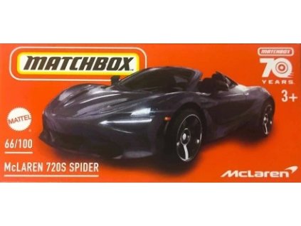 Matchbox McLaren 720S Spider Box