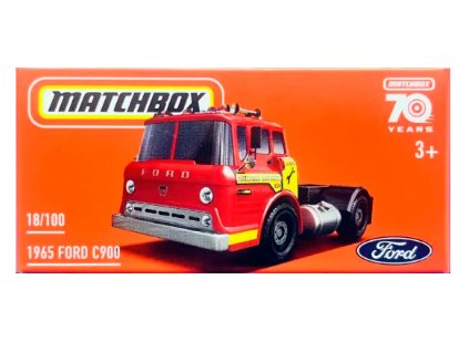 Matchbox 1965 Ford C900 červený