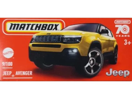 Matchbox Jeep Avenger Nové