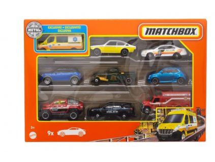 Matchbox angličáky 9ks HFL54
