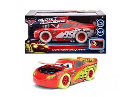 Disney Cars Ligthning McQueen Glow Racers 1