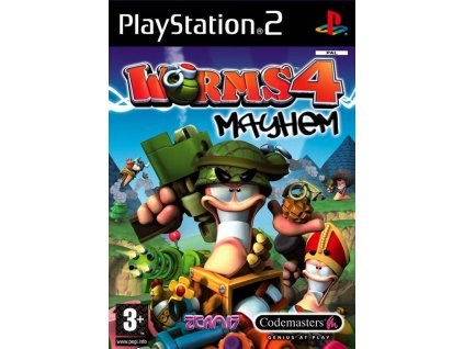 PS2 Worms 4 Mayhem