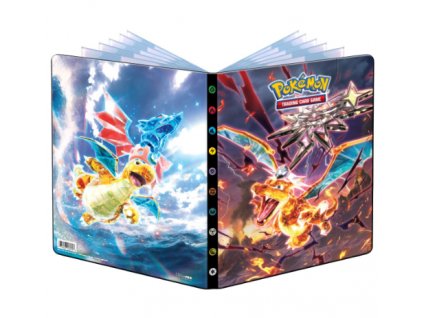 Album A4 Pokémon Obsidian Flames 9 kapes na 252 karet
