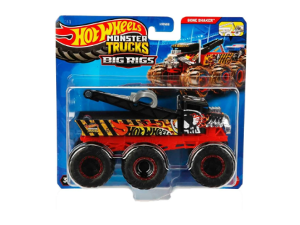 Hot Wheels Monster Trucks Big Rigs Bone Shaker