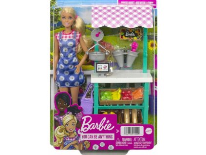 Barbie Farmářský stánek s panenkou