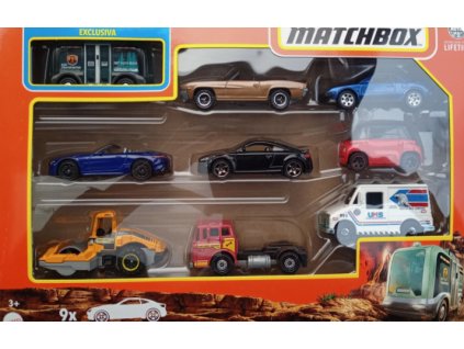 Matchbox angličáky 9ks HVT88