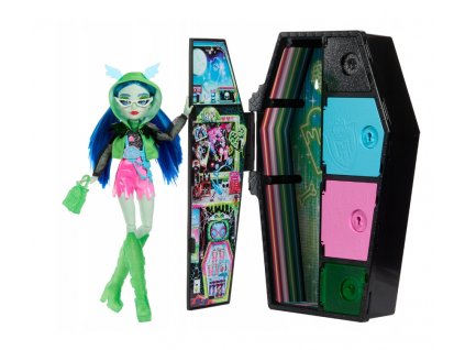 Panenka Monster High Neon Frights Ghoulia