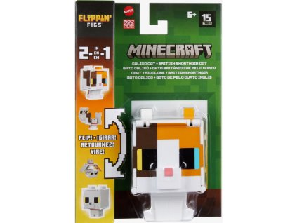 Figurka Minecraft Flippin Calico Cat