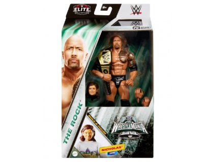 Figurka WWE Elite WrestleMania The Rock 15cm
