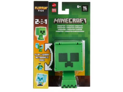 Figurka Minecraft Flippin Creeper a Charged Creeper